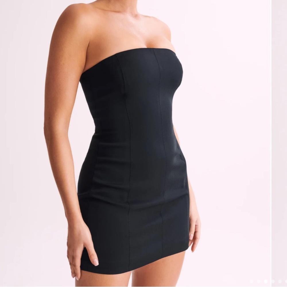 Meshki strapless dress